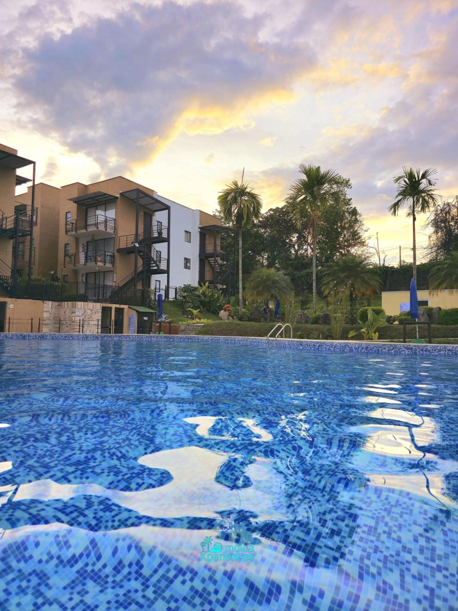 Apartamento Privado Vacacional A 5M Del Aeropuerto, 20 Minutos Del Parque Del Cafe Y Centro De Armenia Con 4 Piscinas, 3 Jacuzzi, Sauna By Molca Xperiences 3H Exterior foto